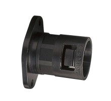 Фланец AL28/FL/A/BL, прямой поворотный, полиамид 66, черный, d28, 10 шт. в пачке  7TCA296000R0784  ABB