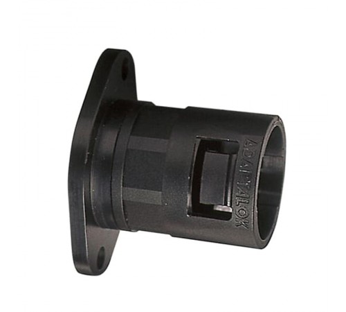 Фланец AL28/FL/A/BL, прямой поворотный, полиамид 66, черный, d28, 10 шт. в пачке  7TCA296000R0784  ABB