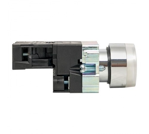 Кнопка BA21 с подстветкой 24В белая NO PROxima  xb2-bw21-24  EKF