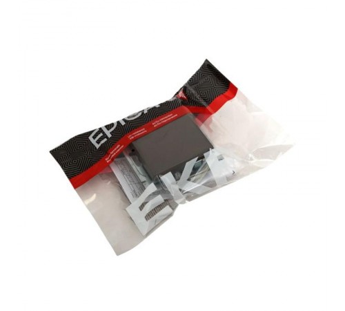 Механизм выключателя, одноклавишный, кнопочный, мокко Эпика  UP1-SWM-13 EKF