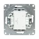Механизм выключателя, одноклавишный, кнопочный, мокко Эпика  UP1-SWM-13 EKF