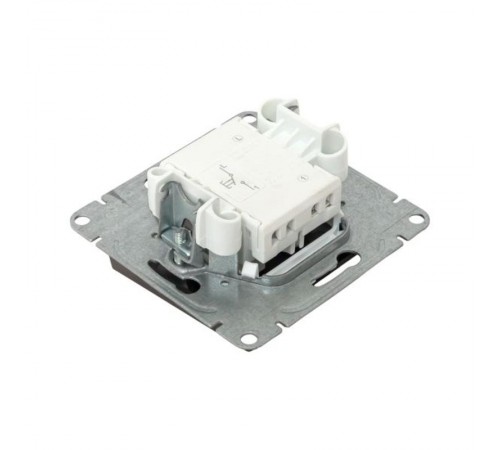 Механизм выключателя, одноклавишный, кнопочный, мокко Эпика  UP1-SWM-13 EKF