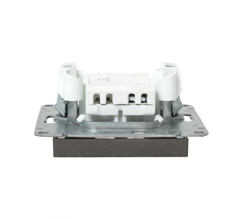 Механизм выключателя, одноклавишный, кнопочный, мокко Эпика  UP1-SWM-13 EKF