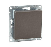 Механизм выключателя, одноклавишный, кнопочный, мокко Эпика  UP1-SWM-13 EKF
