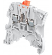 Клемма ZS4-S винтовая 4мм.кв. с разъединителем серая  1SNK505310R0000  TE