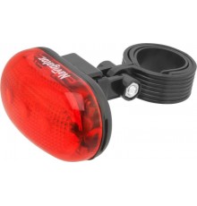 Фонарь велосипедный NPT-B02-2AAA сигнальный, 3LED, блист.  94965  Navigator