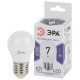 Лампа светодиодная LED 7Вт Е27 6000К smd P45-7W-860-E27  Б0031402  ЭРА