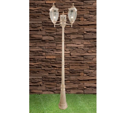 Светильник садово-парковый GLYF-8024F/3 Andromeda F/3 белое золото  a035026  Elektrostandard