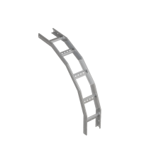 Угол лестничный вертикальный внешний 90 гр. 50х400х1,2 мм R600 N  LVL90-50-400-1.2-R600 N  КМ-профиль