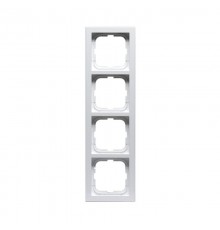 Рамка 4-постовая, серия Impressivo, белый  1724F85-84   2TKA000409G1  ABB
