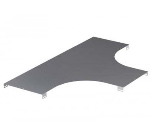 Крышка на ответвитель Т-образный, осн.300, R-300мм, горячеоцинкованная  LK0303HDZ  DKC