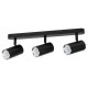 Светильник настенно-потолочный спот OL35-3 BK MR16 GU10 IP20 черный хром  Б0056366  ЭРА