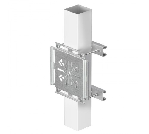 Монтажная пластина 226х226х15 мм, горячеоцинкованная  BMF1810HDZ  DKC