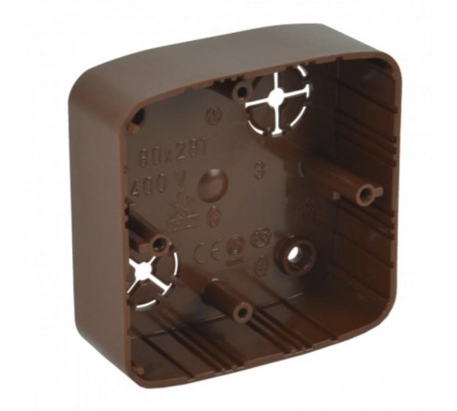 Коробка распределительная LK 80X28 T (SD) 80х80х28 мм (Цвет Светлое дерево)  LK 80X28 T_SD  Kopos