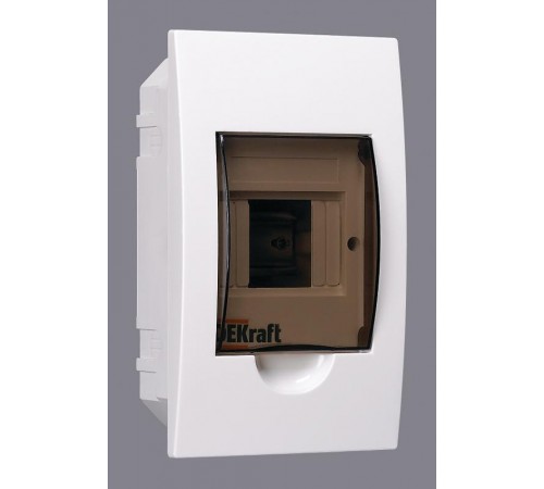 Корпус пластиковый встраиваемый 4 модуля, IP41, ЩРВ-П-4  31001DEK  DEKraft