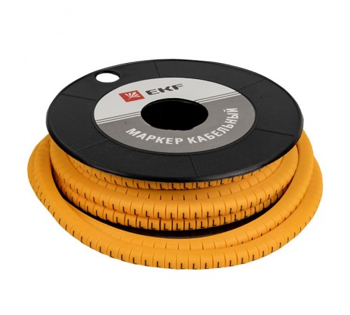 Маркер кабельный 2,5 мм2 "L" (1000 шт.) (ЕС-1) PROxima  plc-KM-2.5-L  EKF