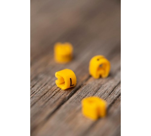 Маркер кабельный 2,5 мм2 "L" (1000 шт.) (ЕС-1) PROxima  plc-KM-2.5-L  EKF