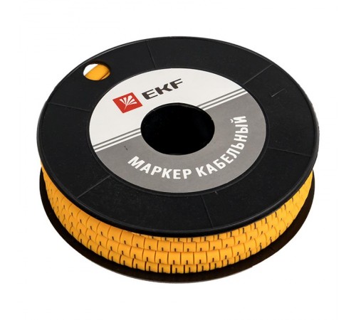 Маркер кабельный 2,5 мм2 "L" (1000 шт.) (ЕС-1) PROxima  plc-KM-2.5-L  EKF