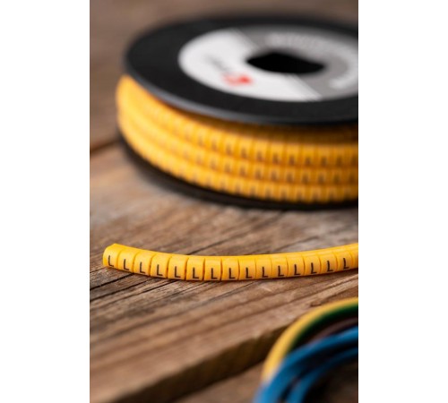 Маркер кабельный 2,5 мм2 "L" (1000 шт.) (ЕС-1) PROxima  plc-KM-2.5-L  EKF