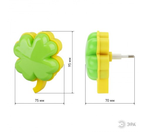 Ночник NN-606-LS 0,5Вт светодиодный зеленый  Б0019098  ЭРА