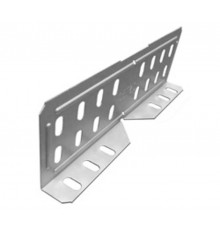 Соединитель универсальный изменяемый для лотка высотой 80, 100 мм, толщ. 1,2 мм, Сендзимир цинк  СЛУИ-80-100-1,2-СЦ  Ostec