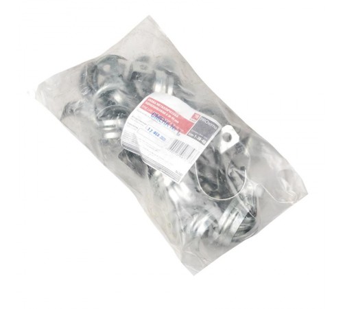 Скоба металлическая однолапковая СМО d38-40мм. (50шт.) EKF PROxima  sm-1-38-40  EKF