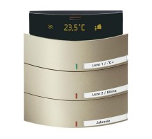 6321/38-260-500 Сенсор 3/6-клавишный, терморегулятор, triton, цвет паладий  6320-0-0060  2CKA006320A0060  ABB