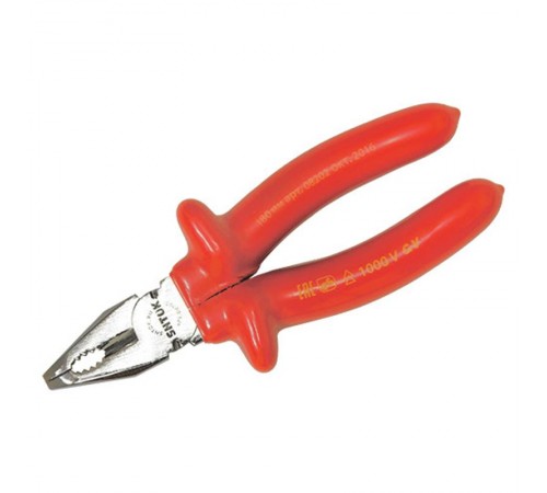 Пассатижи диэлектрические 1000В 180 мм, SHTOK  376288  КЭАЗ