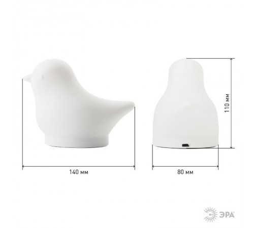 Светильник настольный NLED-412-1W-W белый  Б0041089  ЭРА