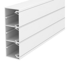 Кабель-канал Rapid 45 с 3 крышками 53x160x2000 мм (для ЭУИ 45х45мм) ПВХ белый RAL 9010  6116073  OBO Bettermann