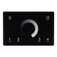 Панель Sens SMART-P79-DIM Black (230V, 4 зоны, 2.4G) (Arlight, IP20 Пластик, 5 лет)  028399  Arlight
