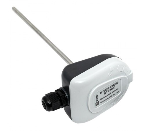 Канальный датчик температуры 200 мм  RTD20-CH200-NTC10K  EKF