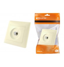 Розетка SAT (F-разъем) 0-2400МГц сл. кость "Лама"  SQ1815-0121  TDM