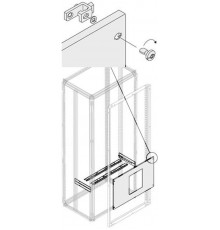 Комплект E1.2 3/4P FIX . блок. W=800мм1STQ008150A0000  ABB