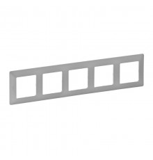 Valena LIFE Алюминий Рамка 5-ая  754135  Legrand