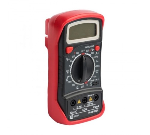 Мультиметр цифровой MAS830L EKF ExpertIn-180701-pm830LEKF