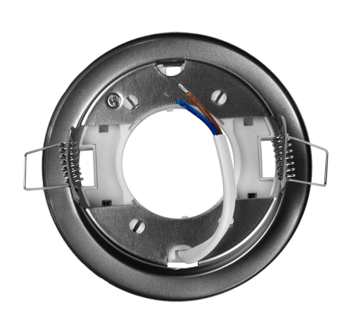 Светильник точечный встраиваемый под лампу ДВО PGX53 10639.26 15Вт GX53 IP20 хром матовый  1016782  Jazzway