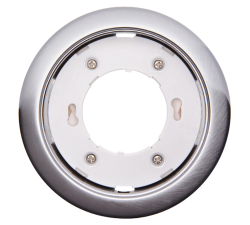 Светильник точечный встраиваемый под лампу ДВО PGX53 10639.26 15Вт GX53 IP20 хром матовый  1016782  Jazzway