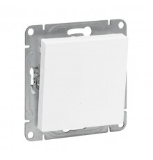 Механизм выключателя, одноклавишный, кнопочный, белый Эпика EKF  UP1-SWW-13  EKF