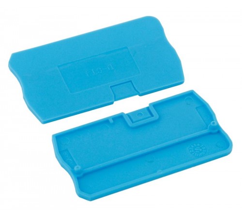 NO-223-36 Акс-ры для сборки и монтажа электрощитового об-я ЭРА NO-223-36 Заглушка для ЗНБ 1,5/2,5 мм2 синяя  Б0033513  ЭРА