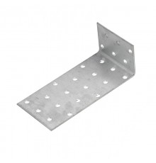 Уголок крепежный анкерный 80х120х40х2, оцинкованный - накл.  126672  Tech-KREP