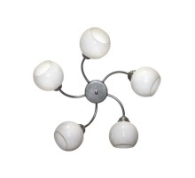 Люстра НСБ Камила 151 01-5х60-120 5х60Вт ЛН/КЛЛ/LED Е27 матовый, хром  1005404138  Элетех