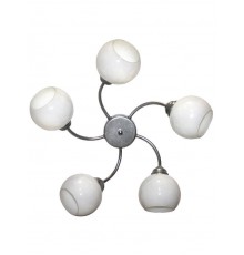 Люстра НСБ Камила 151 01-5х60-120 5х60Вт ЛН/КЛЛ/LED Е27 матовый, хром  1005404138  Элетех