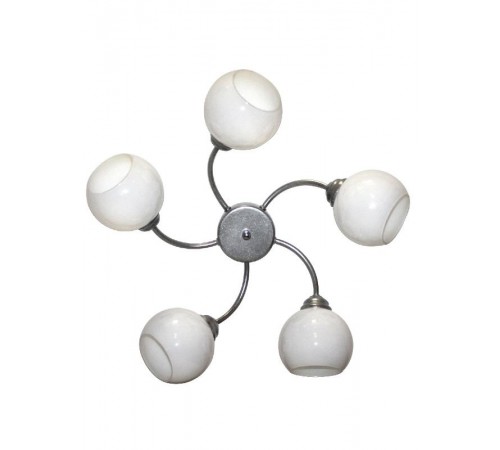 Люстра НСБ Камила 151 01-5х60-120 5х60Вт ЛН/КЛЛ/LED Е27 матовый, хром  1005404138  Элетех