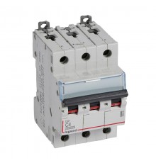 Выключатель автоматический трехполюсный DX3 10000 4А C 16кА  409250  Legrand