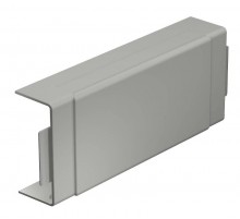 Крышка T-образной секции кабельного канала WDK 40x90 мм (ПВХ,серый) (WDK HK40090GR)  6023142  OBO Bettermann