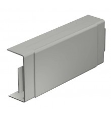 Крышка T-образной секции кабельного канала WDK 40x90 мм (ПВХ,серый) (WDK HK40090GR)  6023142  OBO Bettermann