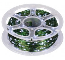 Гирлянда светодиодная   ENIN-1000W нить холодный свет 100 м 1000 microLED IP44 220В  Б0060430  ЭРА