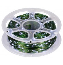 Гирлянда светодиодная   ENIN-1000W нить холодный свет 100 м 1000 microLED IP44 220В  Б0060430  ЭРА