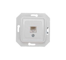 Розетка Телефон RJ11 с/у мех. бел DEA   KR-78-0222  Kranz